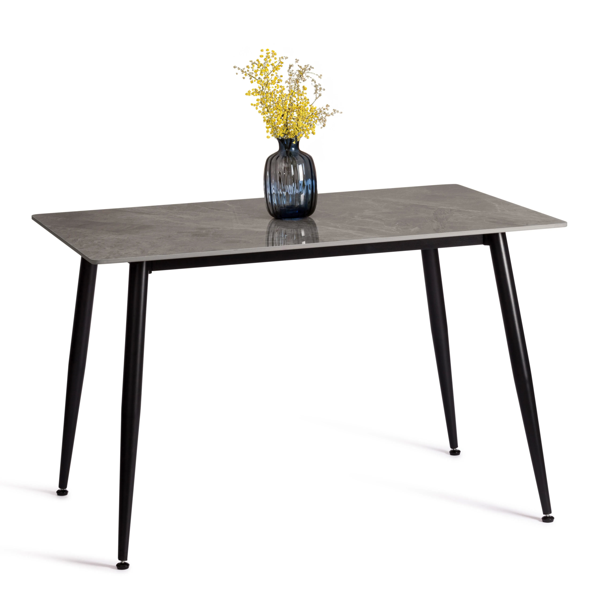 Стол обеденный Austen/Остин  серый и черный