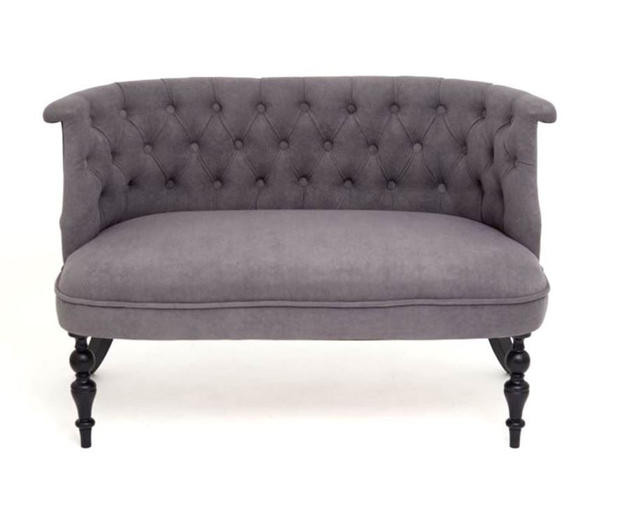 Диван Бархат венге, RS15 - серый