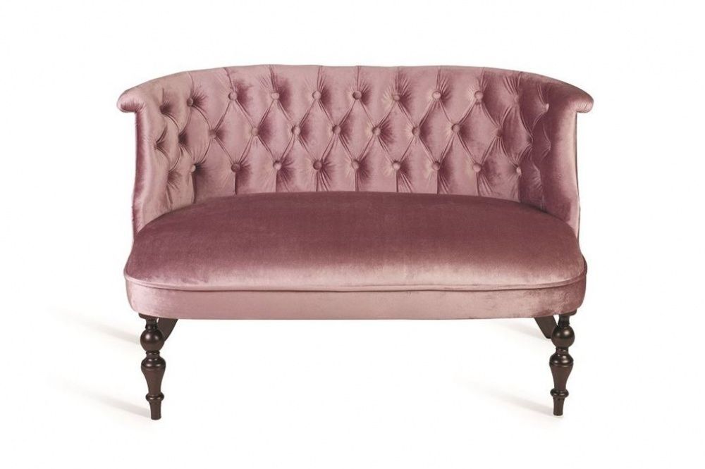 Диван Бархат темный тон, 24 - розовый