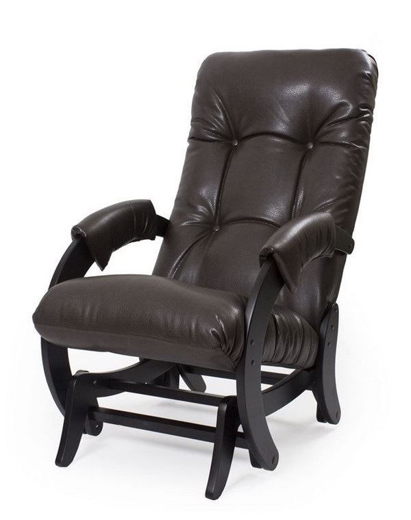 Кресло-маятник "Консул 68" венге, Vegas lite Amber