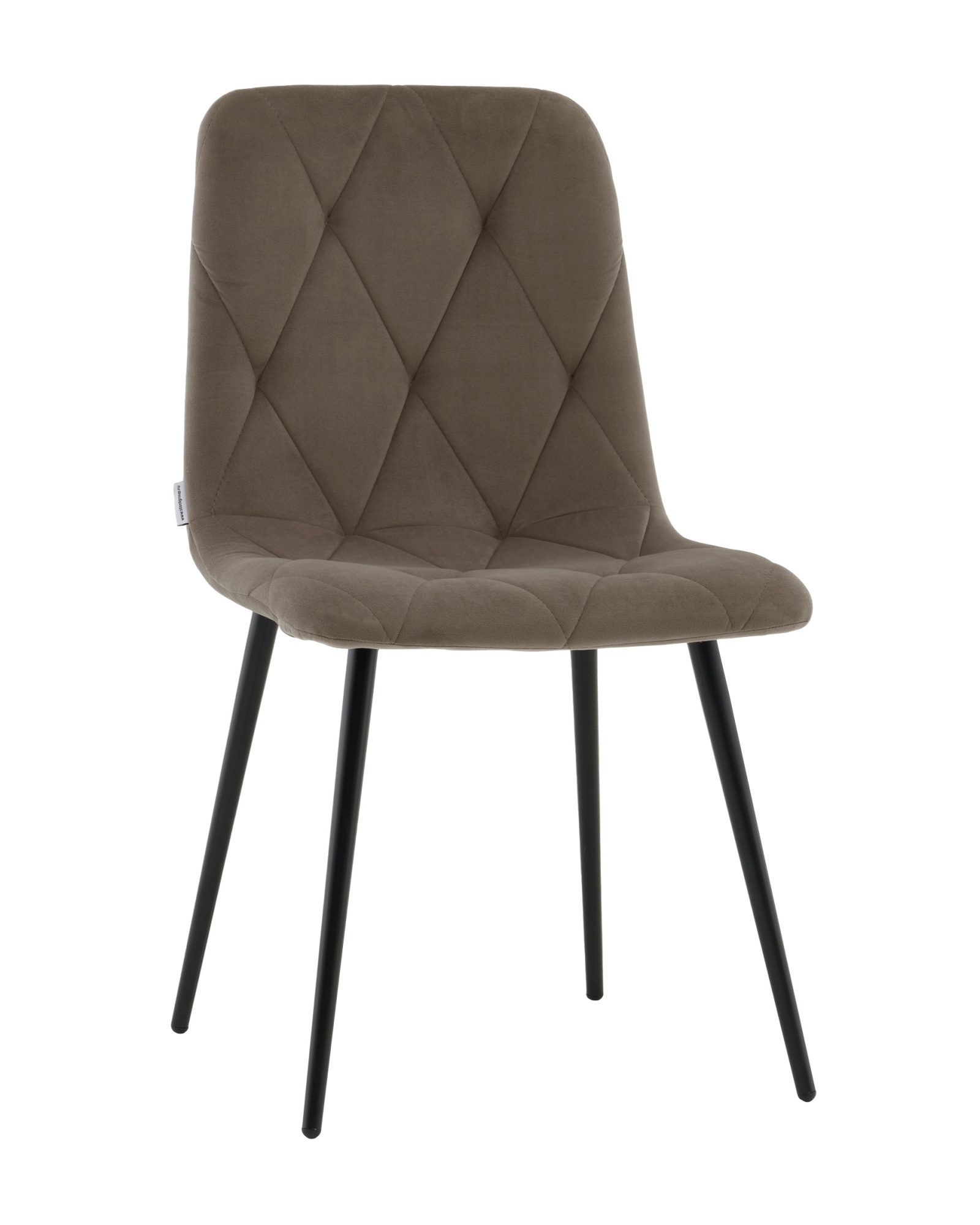 Стул Одди Diamond велюр темно-серый