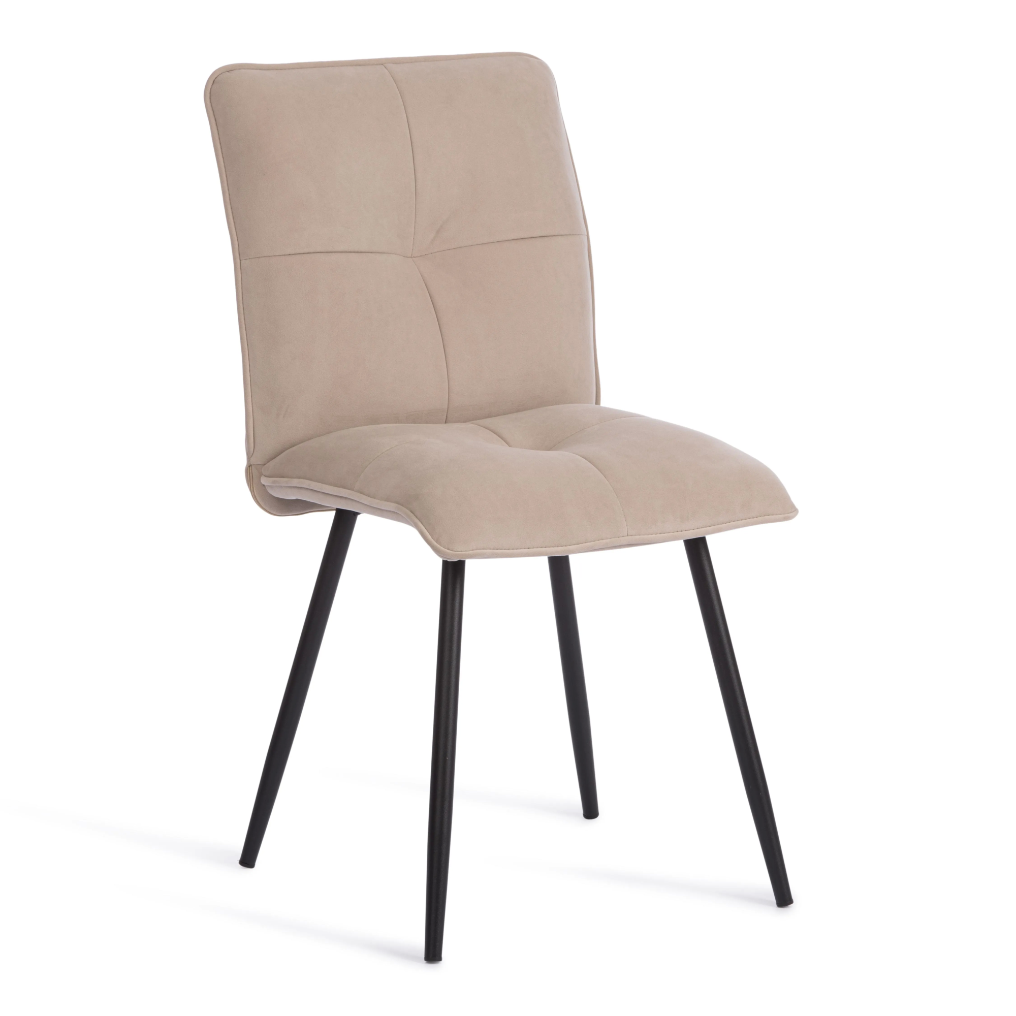 Стул обеденный Sweet бежевый флок