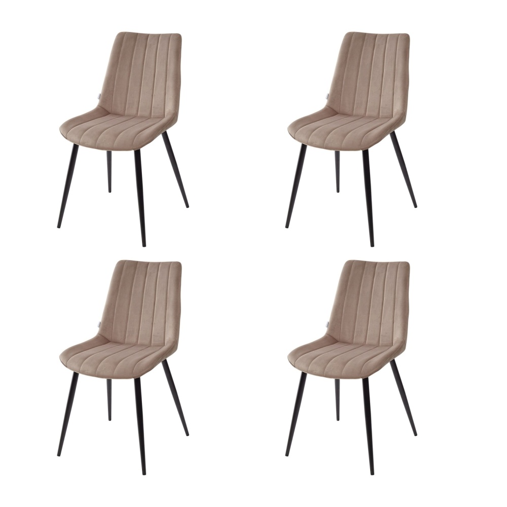 Стул FLIP бежевый велюр G108-74