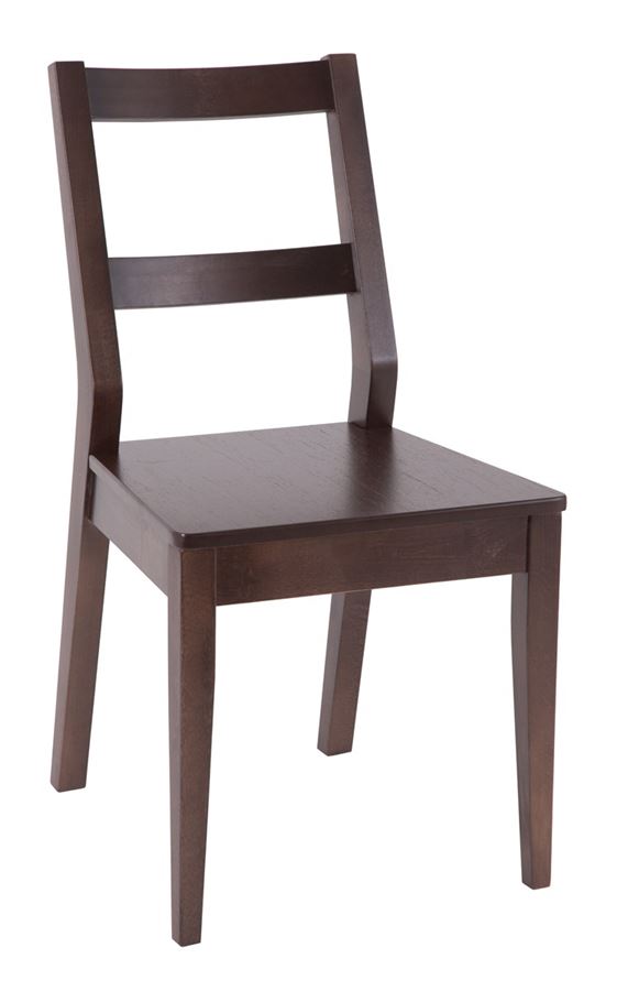 Стул Крафт жесткий темный орех