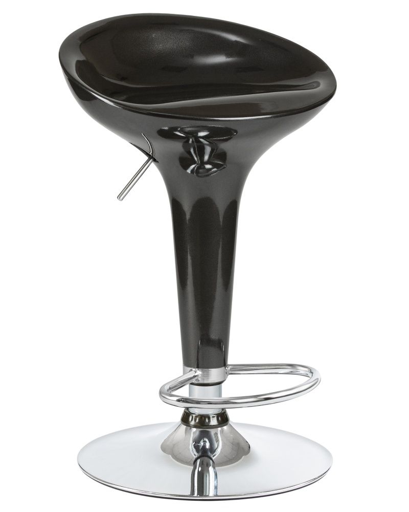 Стул барный BOMBA черный