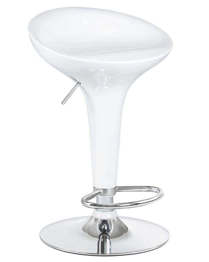 Стул барный BOMBA белый