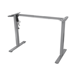 Подстолье для стола с электроприводом и регулировкой высоты, 1 мотор, память 3 уровня высоты, серый