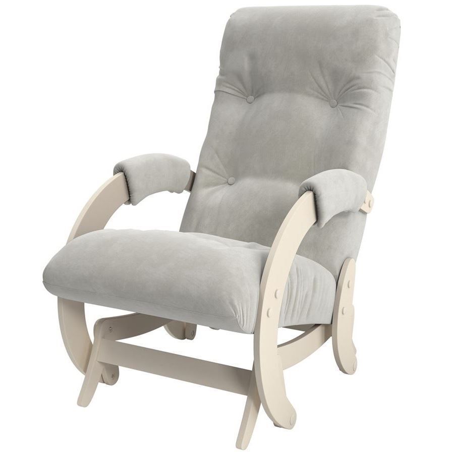 Кресло-маятник "Консул 68" дуб шампань, Verona светло-серый