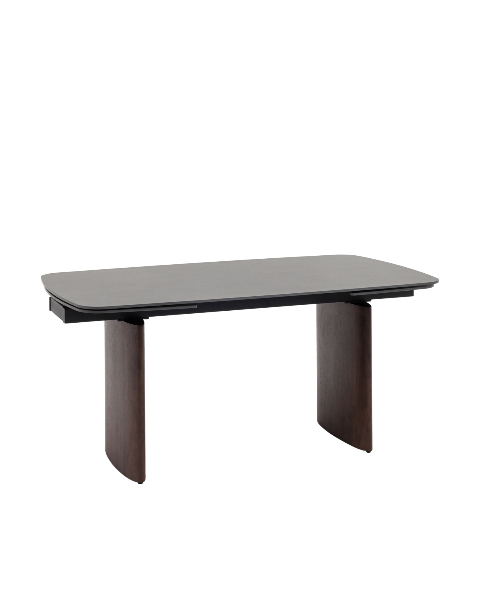 Стол обеденный Астарта раскладной 160-240х90 см керамика темная