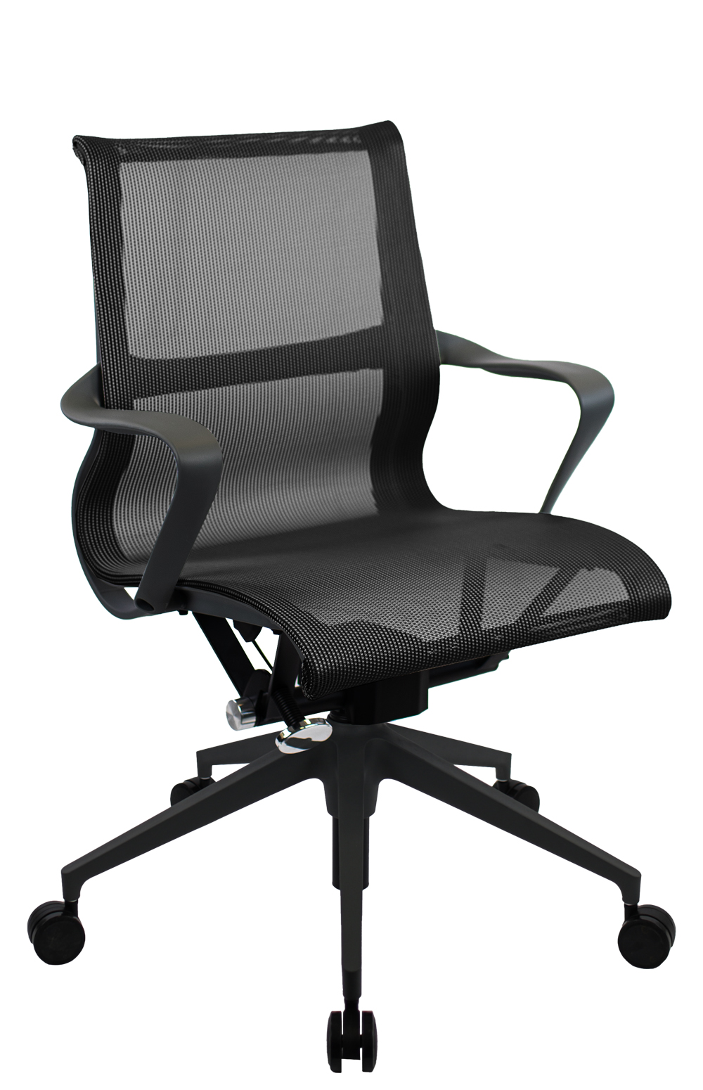 Премиум кресло Chicago черный сетка черный