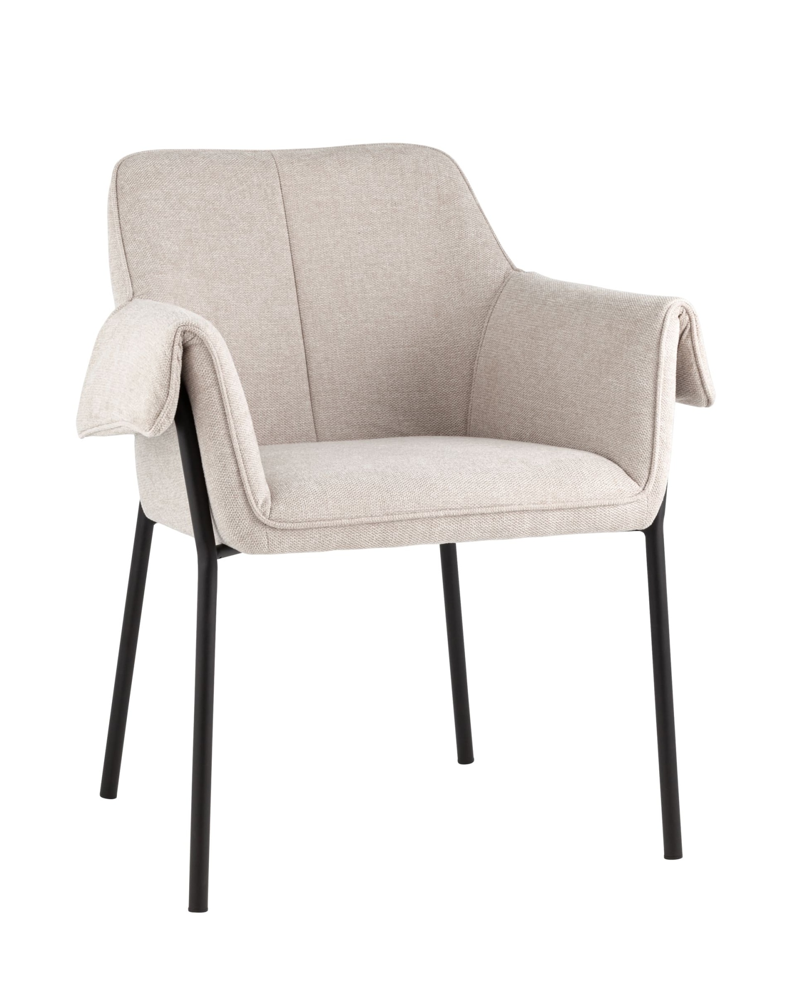 Кресло Бесс ткань бежевый