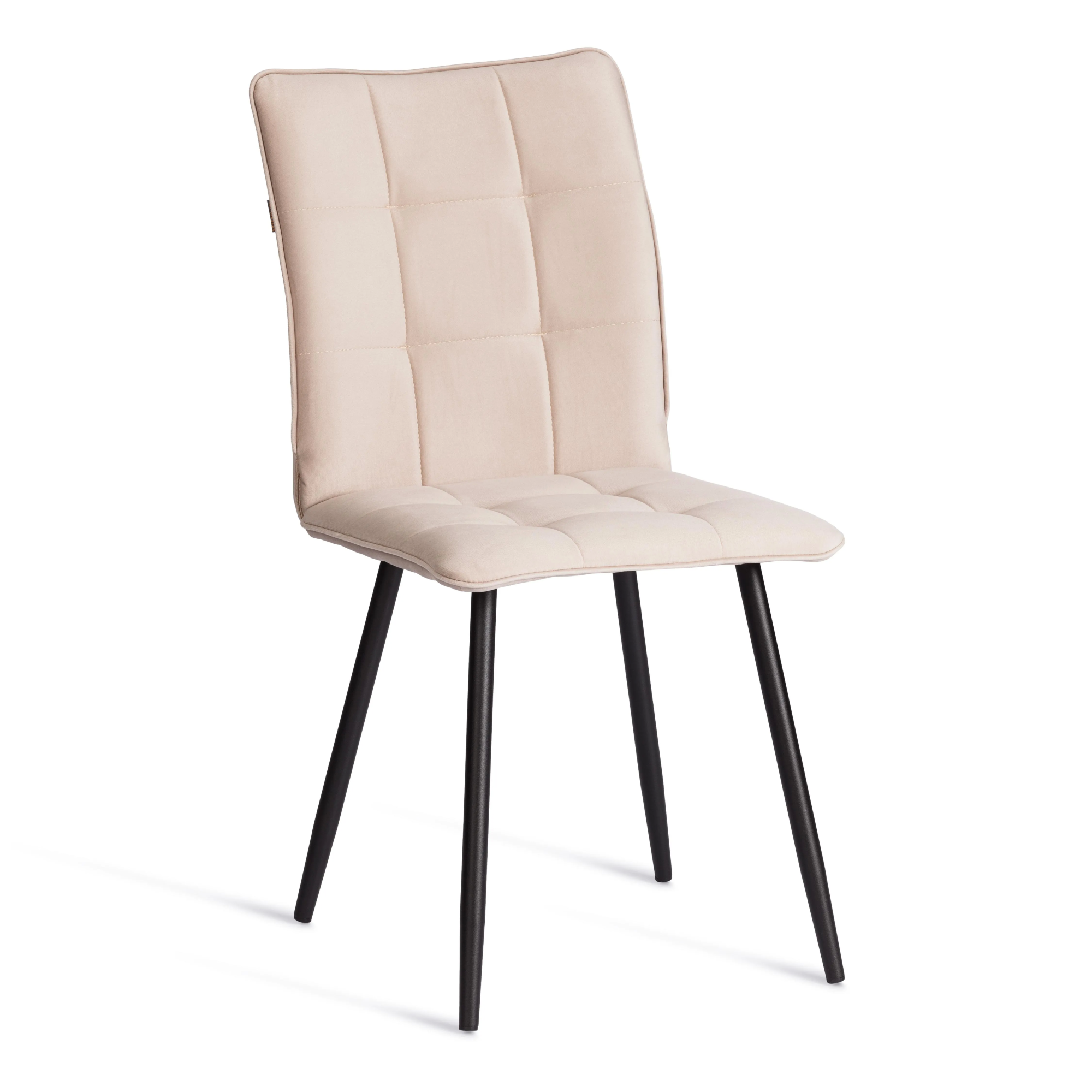 Стул обеденный Bari бежевый велюр