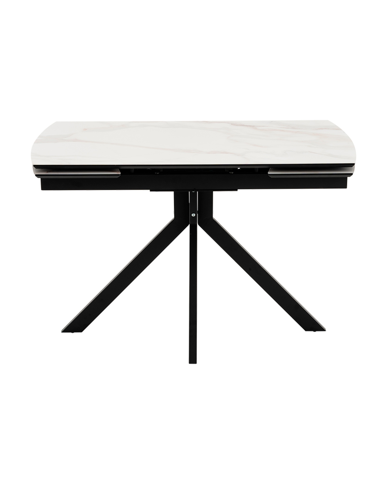 Стол Галац 120*80 см столешница стекло белое