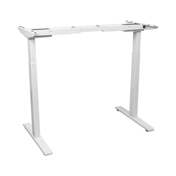 Подстолье для стола с электроприводом и регулировкой высоты, 2 мотора, память 3 уровня высоты, белый