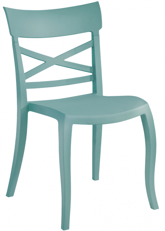 Стул пластиковый PAPATYA XSera-S голубой