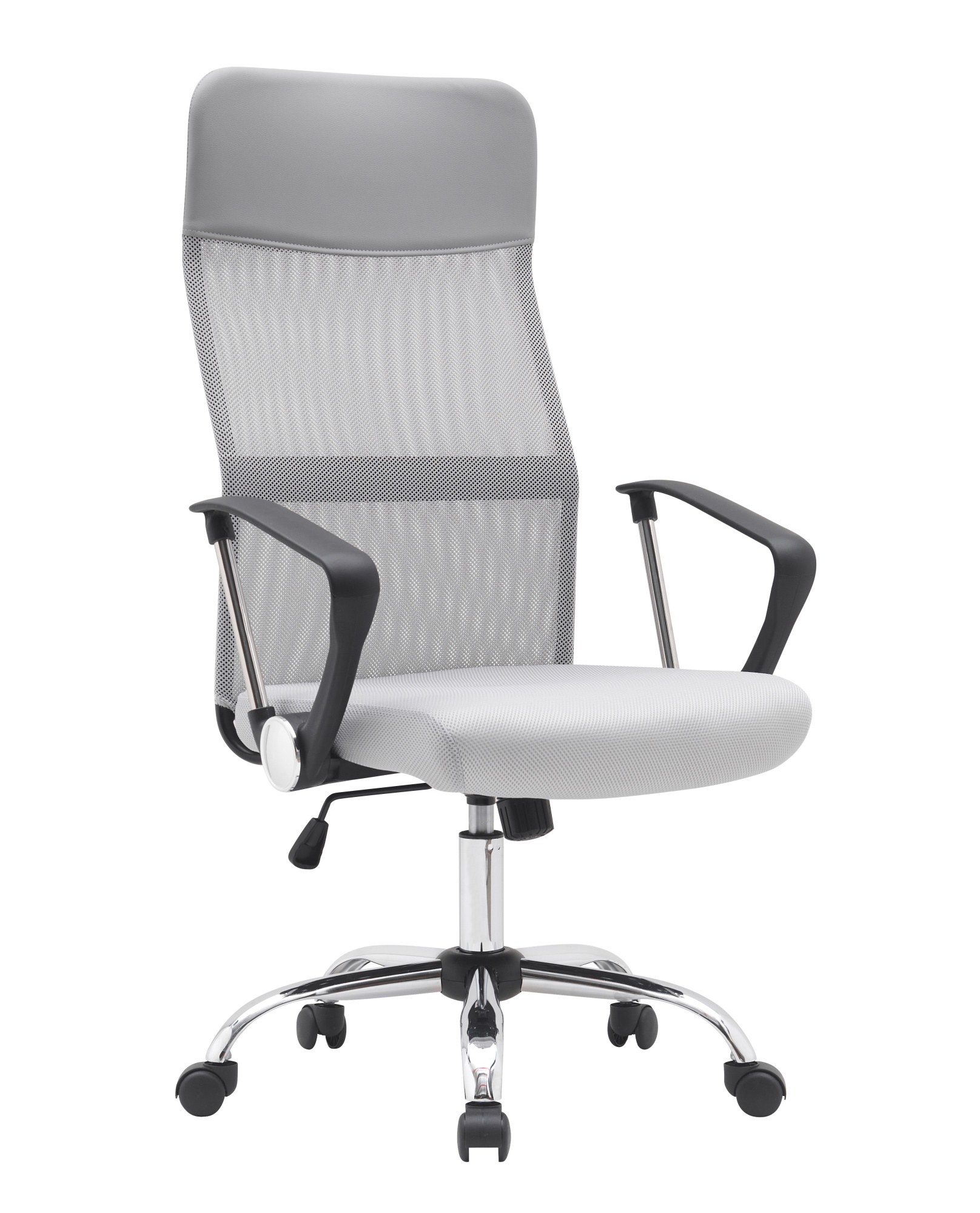 Кресло офисное Benefit NEW TopChairs серое