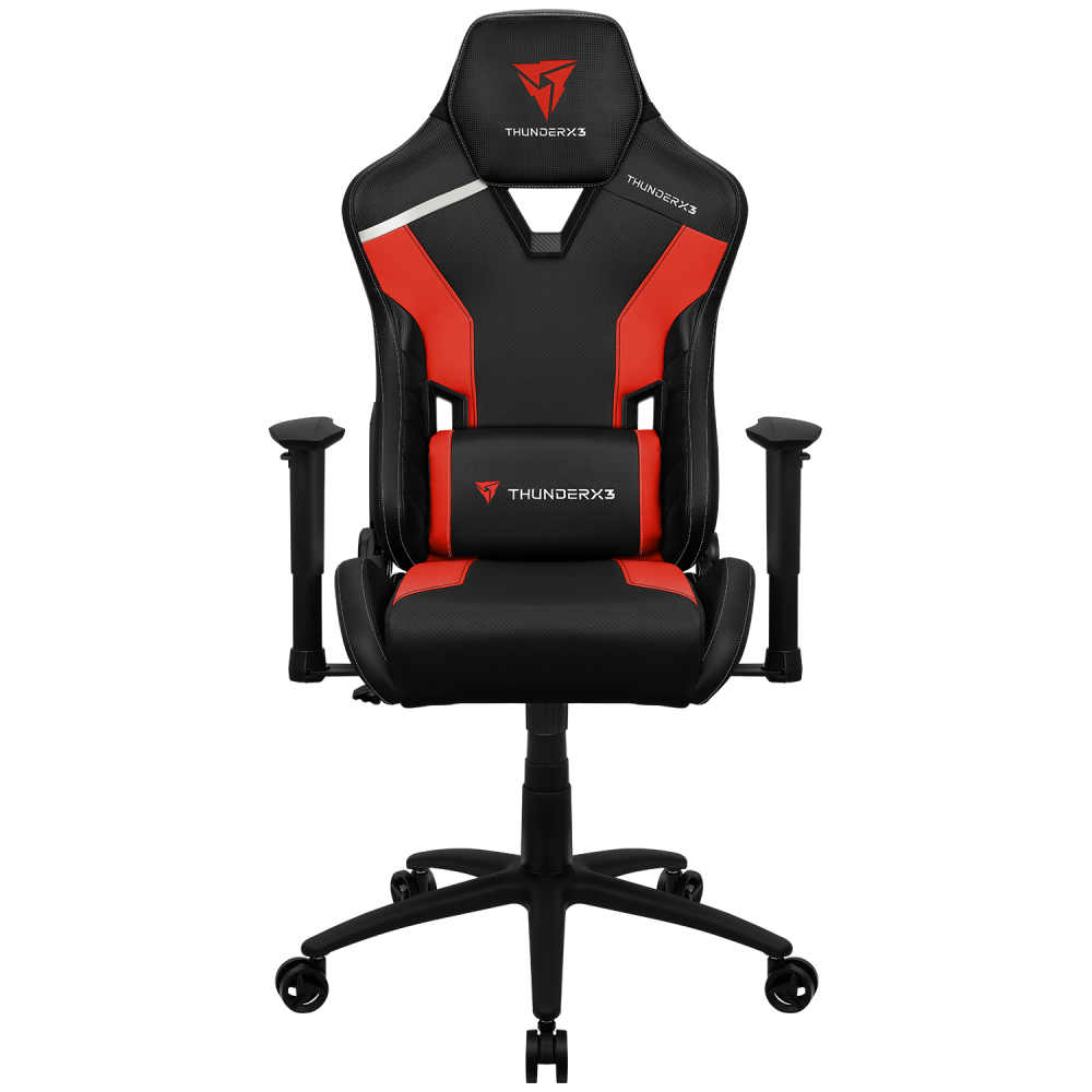 Кресло компьютерное игровое ThunderX3 TC3 Ember красный