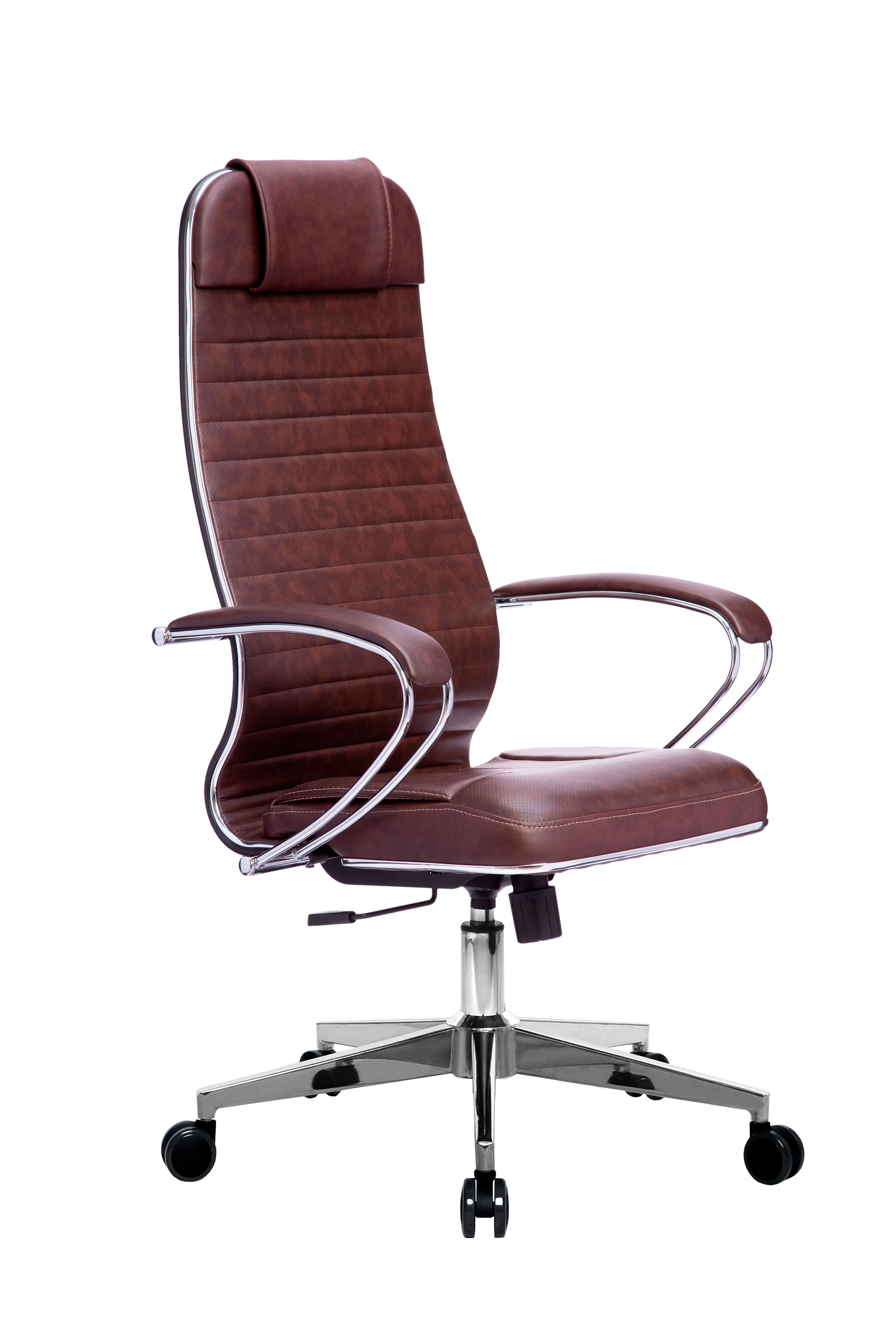 Компьютерное кресло 6 MPES коричневый, крестовина