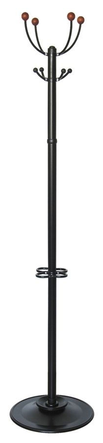 Квартет 3 черный Вешалка напольная