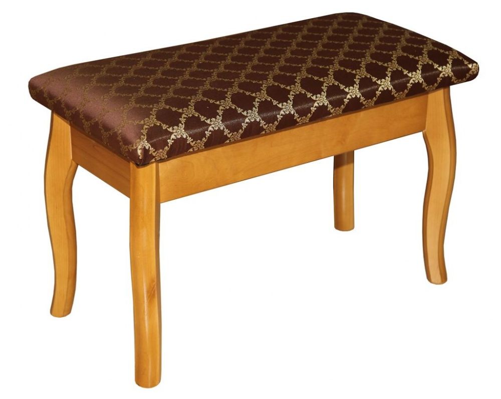 Банкетка из массива березы андрис соты 50/2, орех 30/2