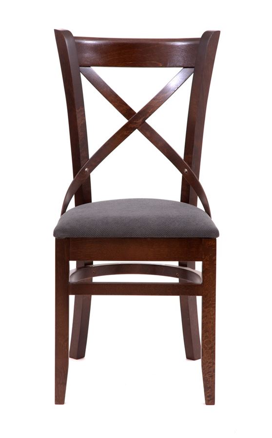 Стул "Hugo" темный тон, темно-серый