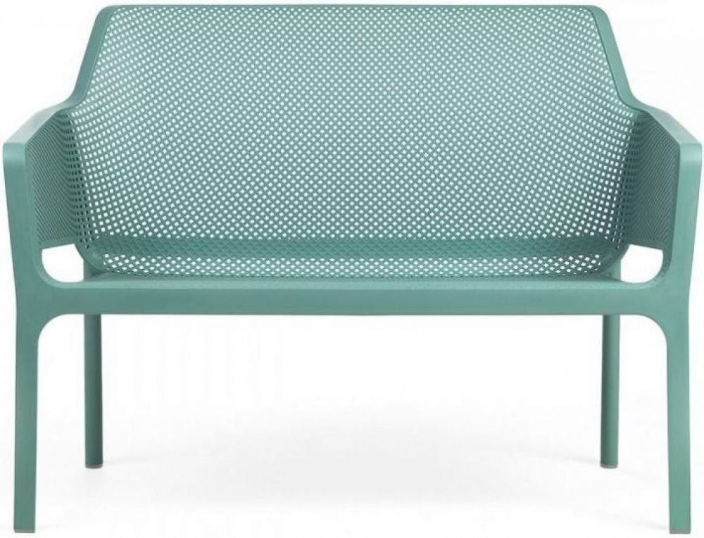 Диван пластиковый Net Bench бирюзовый