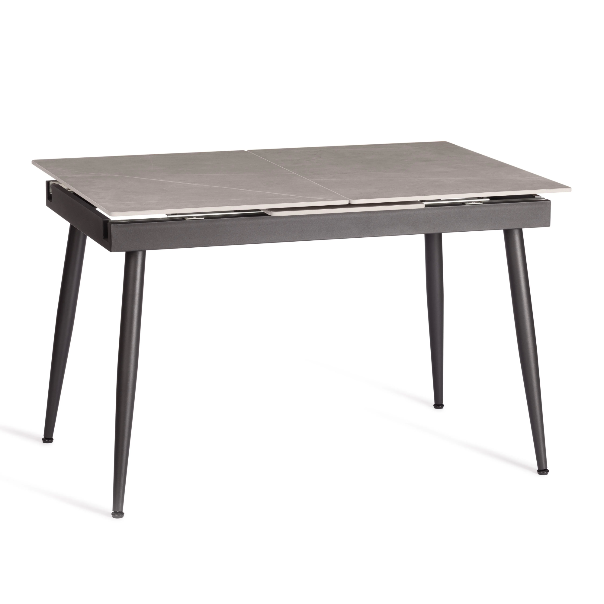 Стол обеденный Balmoral/Балморал светло-серый и черный