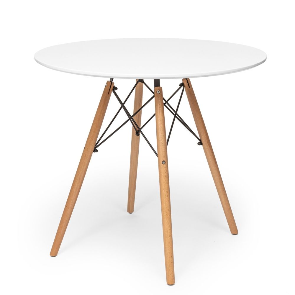 Стол Eames style 80 белый