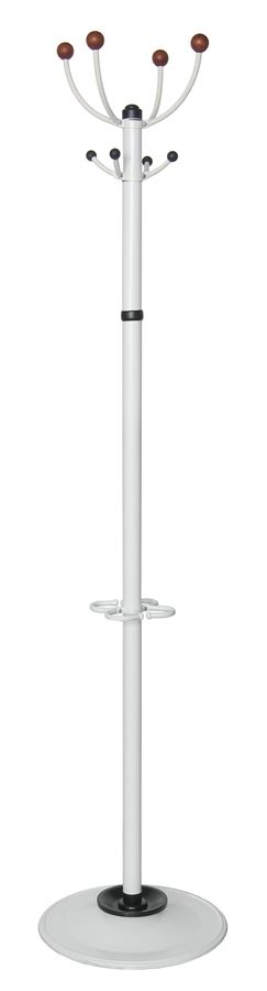 Квартет 3 белый Вешалка напольная