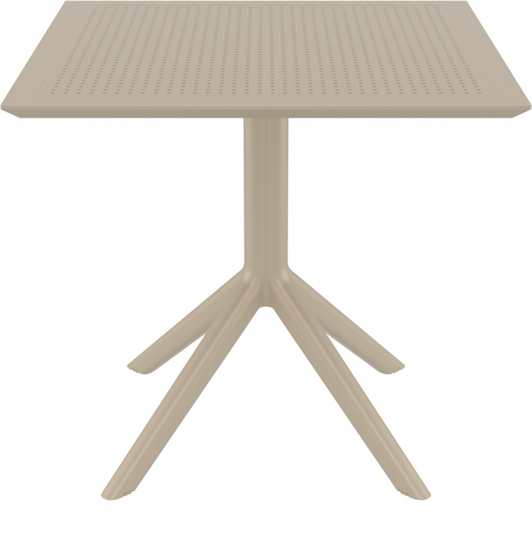 Стол пластиковый Siesta Contract Sky Table 80 бежевый