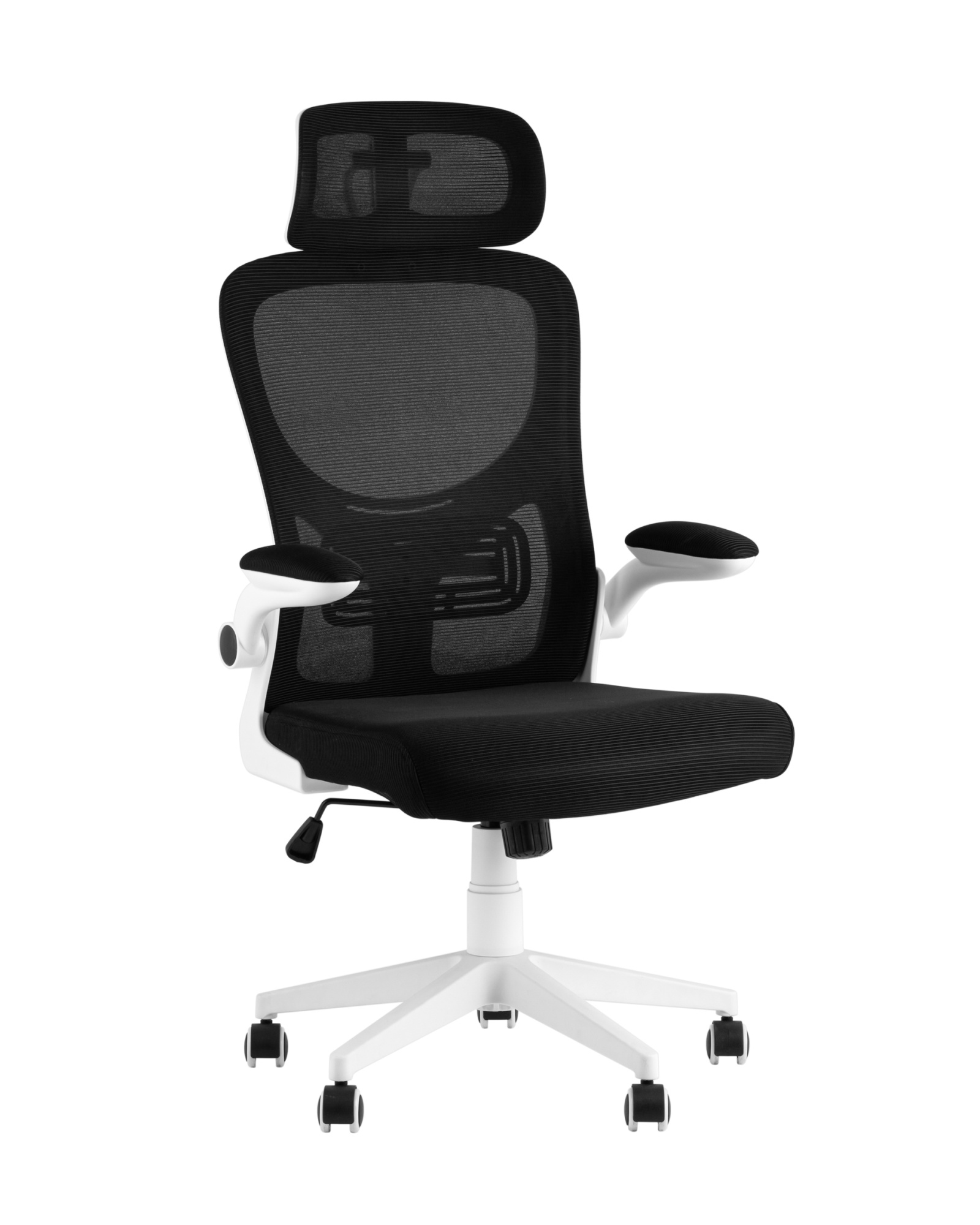 Кресло офисное Airone TopChairs белый с черной сеткой