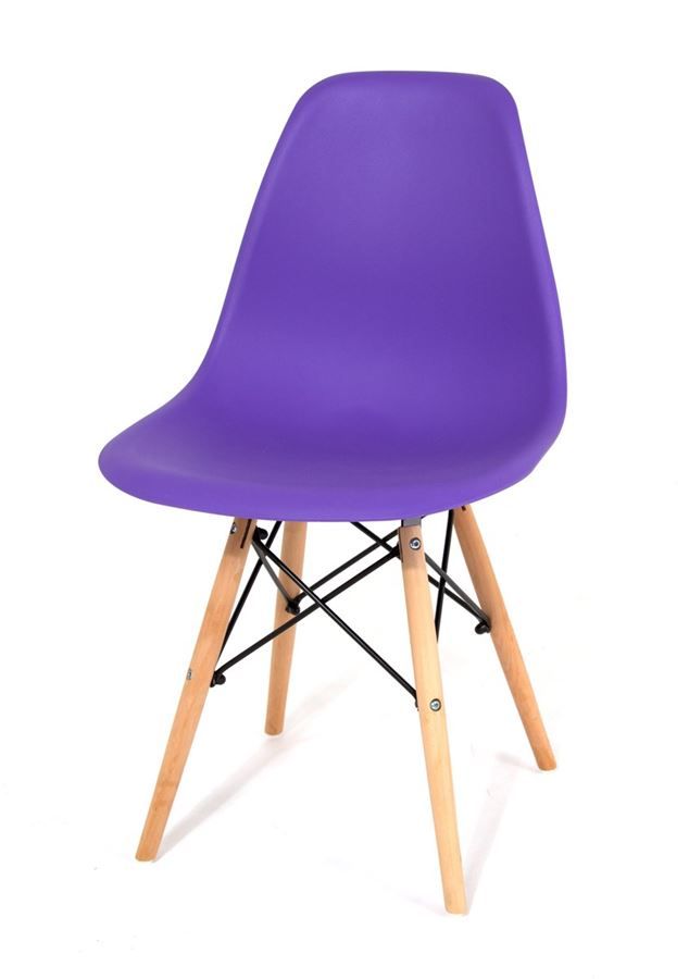 Стул Eames 622 фиолетовый