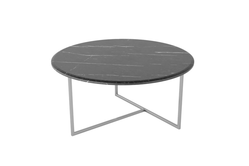 Стол журнальный Маджоре черный мрамор