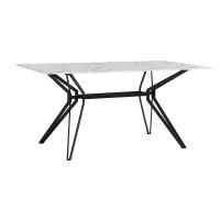 Стол MARBELLA FSD1943 белый мрамор FV2666