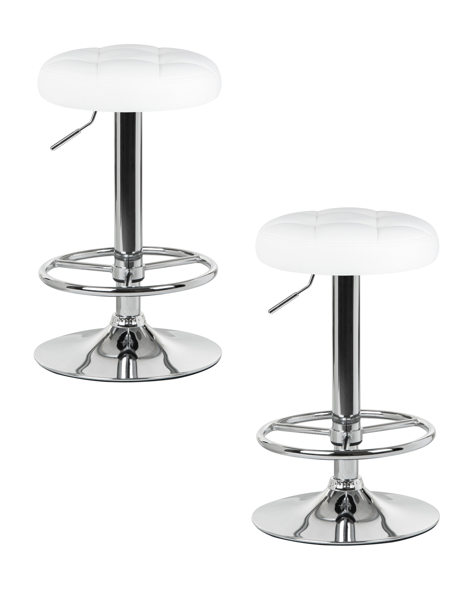 Набор 2 шт Табурет барный BRUNO белый