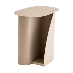 Журнальный столик Yvaine металл бежевый