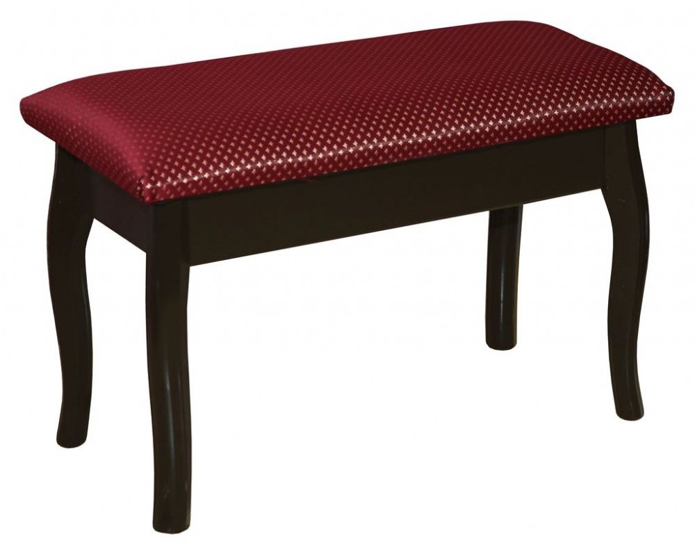 Банкетка из массива березы, морис 06, бордо 30-3, венге