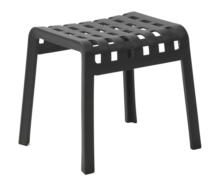 Табурет пластиковый Poggio антрацит