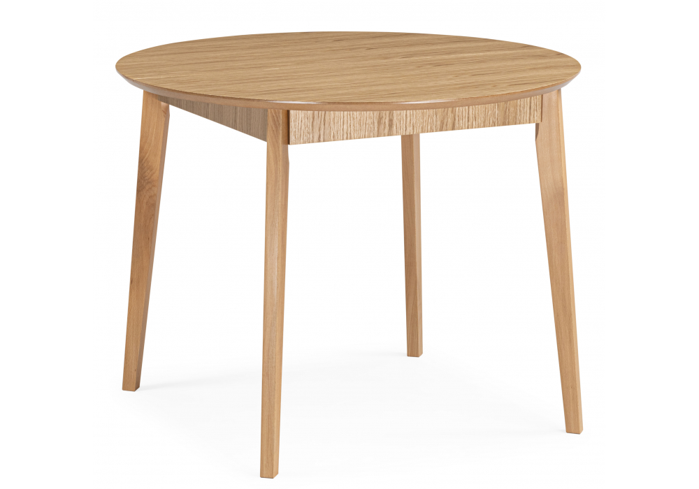 Стол деревянный Форли 100(130)x100 светлое дерево