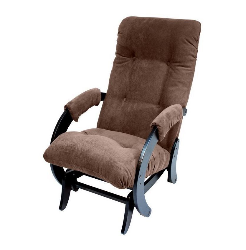 Кресло-маятник "Консул 68" коричневый, венге