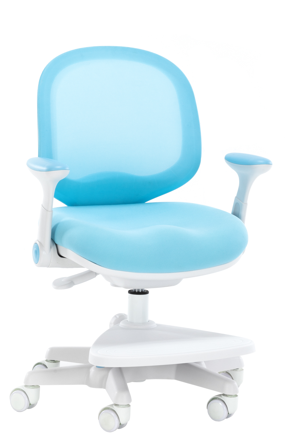 Детское кресло Kids 102 ткань голубой