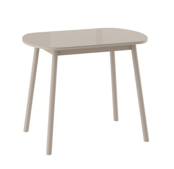 Стол кухонный раздвижной Элайдж (94-124х64х75) капучино