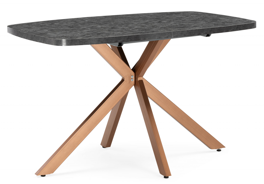 Стол деревянный Кортез 32 116(160)x77 раздвижной малави, медь