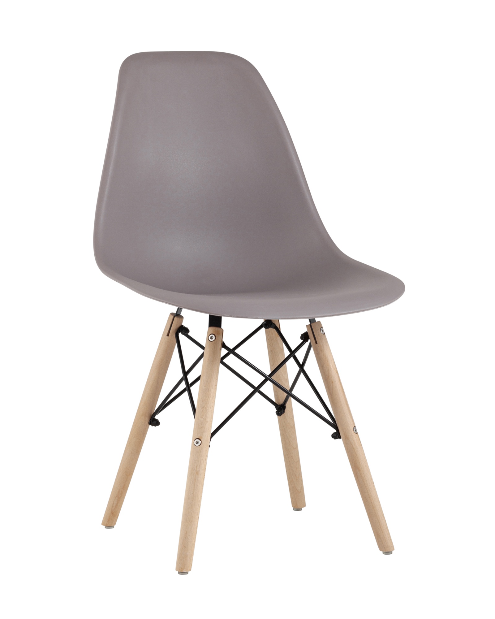Стул Eames Style DSW темно-бежевый (разборный каркас)