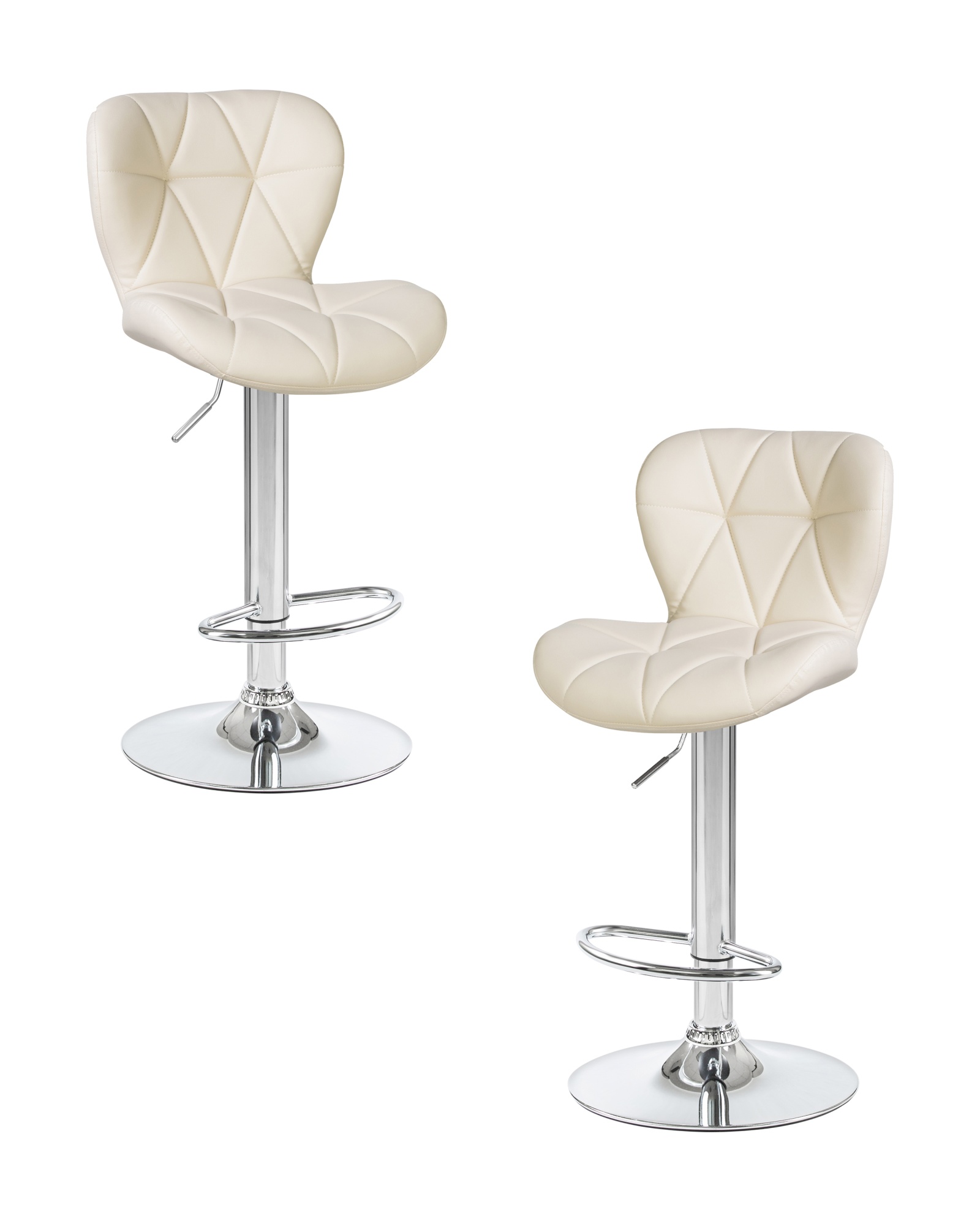 Набор 2 шт Стул барный BARNY, кремовый