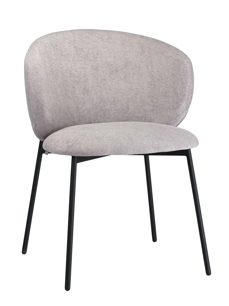 Стул для кухни SOLIS серый букле MOSS 960
