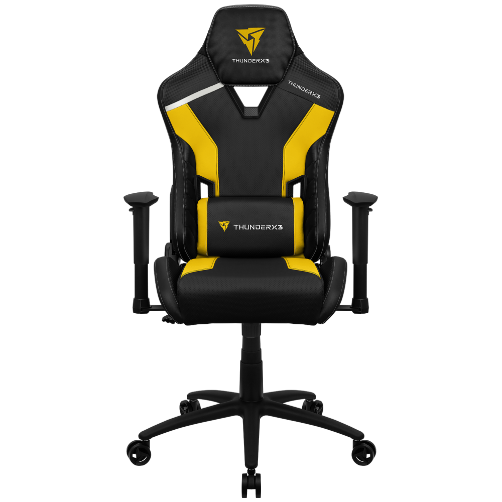 Кресло компьютерное игровое ThunderX3 TC3 Bumblebee Yellow