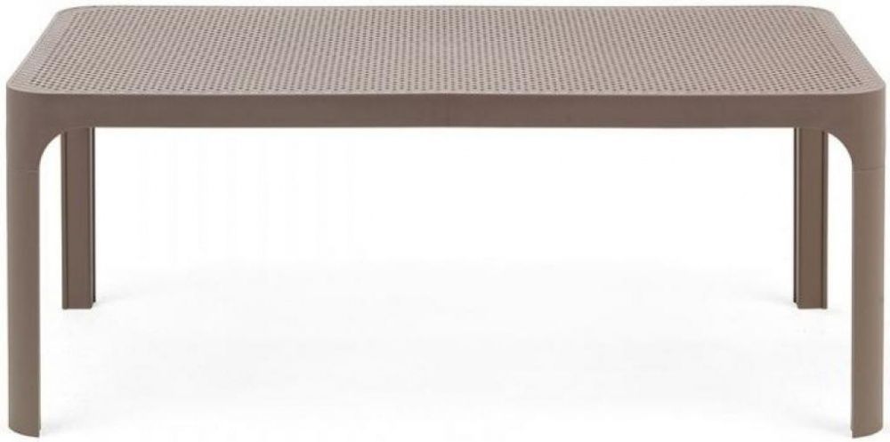 Столик пластиковый журнальный Net Table 100 бежевый