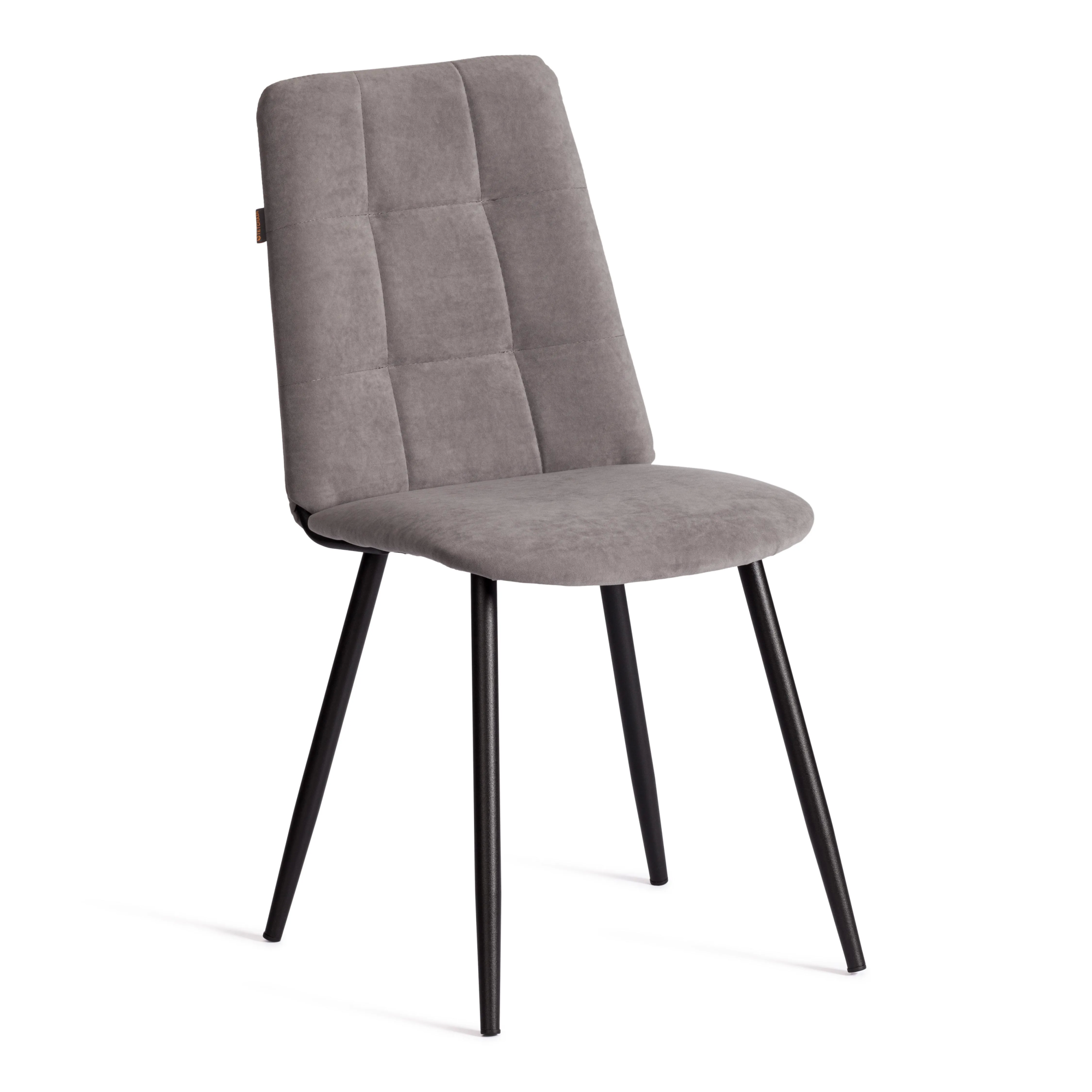 Стул обеденный Asti серый велюр