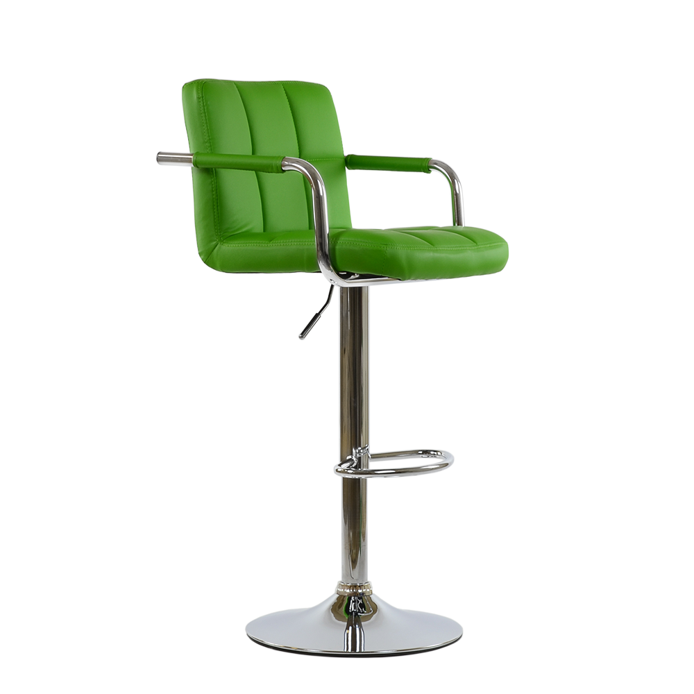 Барный стул Kruger Arm зеленый